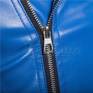 Veste en cuir pour homme, très vendue, hiver, écologique, respirante, logo sur le devant, haute qualité, nouvelle mode, coupe-vent, prix raisonnable - Product Image 6