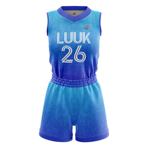 Maillot de basketball pour femme à marque privée, logo personnalisé, sans manches, léger, respirant, vêtement d'équipe sublimé - Product Image 5