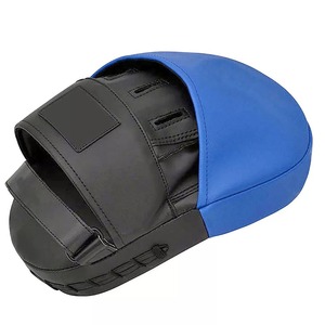 Mitaines et pads de frappe personnalisés en cuir de luxe, confortables et protecteurs pour la boxe, le Muay Thai et le kickboxing, entraînement AS-FP-35 - Product Image 2