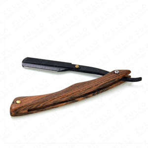 Premium Stainless Steel Disposable Cut Throat Razor Custom Color Pattern <b>Barber</b> Shaving Razor OEM Private Label - Product Image 4