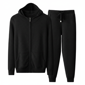 Ensemble Sport Décontracté Hiver 2026 pour Homme – Manteau à Capuche Respirant avec Fermeture Éclair et Cordon de Serrage, Extensible dans les Quatre Sens, Écologique - Product Image 5