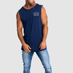 Gym Clothing Wholesale Bodybuilding <b>Singlets</b> <b>For</b> <b>Men</b> Fitness Wear Solid Color Custom Size <b>Men</b> <b>Singlets</b> - Product Image 4