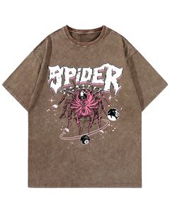 Streetwear Tees T-<b>shirts</b> Vintage Graphic Unisex Cotton Acid Washed Oversized T-<b>Shirts</b> Summer Positive Letter Print Clothes Tops - Product Image 1