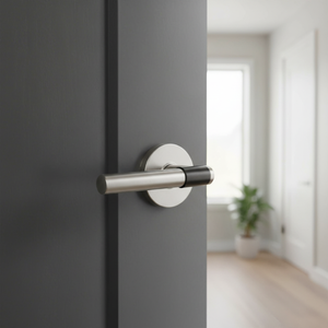 Designer Mortise <b>Handle</b> Set Brass Sleek Modern Custom Size Heavy Duty Premium Finish Villa Home Office Main Door - Product Image 4