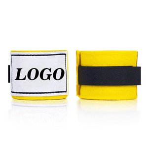 Vendas al por mayor de vendajes de boxeo con logo personalizado, 100% algodón, vendajes protectores para boxeo, artes marciales, MMA y entrenamiento de kickboxing. - Product Image 5