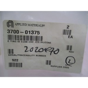 2 AMAT 3700-01375, joint torique ID 3.239 CSD .070 - Équipements et pièces semi-conductrices d'occasion fiables à l'échelle mondiale chez - Product Image 5