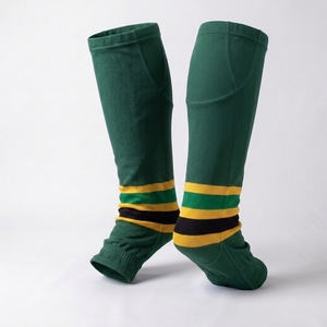 Designer Ice Hockey <b>Socks</b> <b>High</b> Quality Lightweight Athletic Team <b>Socks</b> with Custom Logo Factory Direct Manufacturing Support - Product Image 1