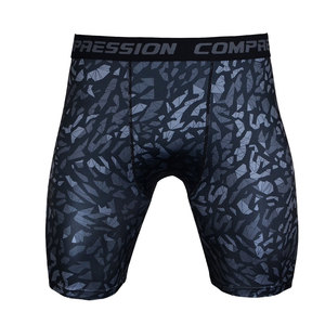 Custom <b>Men</b> <b>Compression</b> <b>Shorts</b> Quick Dry Gym Apparel With Embroidered Logo <b>Men</b> <b>Compression</b> <b>Shorts</b> Slim Fit <b>Men's</b> <b>Shorts</b> - Product Image 1