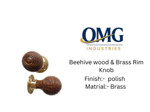 wholesale direct factory price beehive knob rosewood rim knob door pull <b>handle</b> knob brass beehive rim knob - Product Image 2