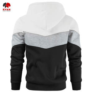 Sweat-shirts personnalisés avec logo pour hommes, 100% coton molletonné respirant, design ODM OEM, style pull-over pour l'hiver - Product Image 2