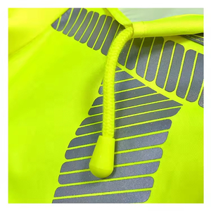 Veste de travail haute visibilité imperméable pour homme, idéale pour la sécurité en extérieur et la protection dans le secteur de la construction - Product Image 3