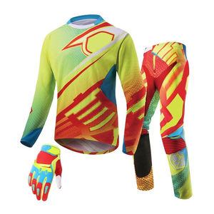 Combinaisons de motocross OEM en gros, maillots et pantalons de course MX personnalisés avec logo, équipement de conduite tout-terrain - Product Image 5