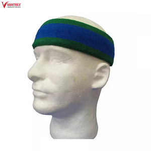 Muñequeras deportivas para hombres y mujeres, bandas de tela de algodón suave que absorben el sudor para tenis - Product Image 4