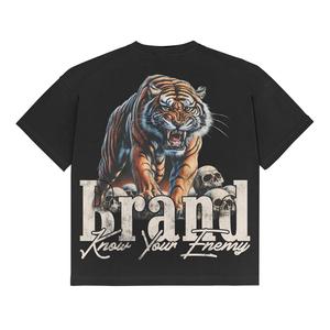 Camisetas Deportivas Personalizadas de Alta Demanda, 100% Algodón, Cuello Redondo, Corte Holgado para Hombre, Precios al por Mayor - Product Image 4