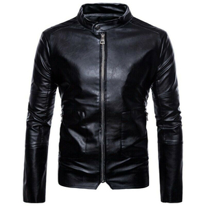 Premium <b>Mens</b> <b>Leather</b> <b>Jacket</b> Classic Winter Fashion Genuine <b>Leather</b> Soft Touch Everyday Wear - Product Image 4