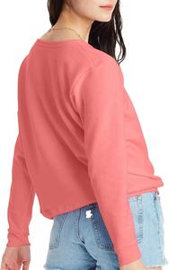 Venta al por mayor de alta calidad de las mujeres Sudadera de cuello redondo, Smart Fleece Pullover personalizado al por mayor de algodón de primera calidad sudadera de las mujeres - Product Image 2