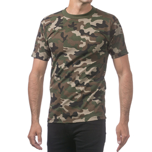 เสื้อยืดลายพรางผู้ชาย ดีไซน์เท่ห์ ระบายอากาศได้ดี เนื้อผ้านุ่มพิเศษ โพลีเอสเตอร์ สวมใส่สบาย เหมาะสำหรับออกกำลังกายและใส่ลำลอง - Product Image 2