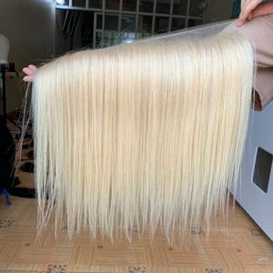 Perruques cheveux humains frontal extensions de cheveux humains droites naturelles pour femmes fournisseur vietnamien faire des perruques avec fermeture à lacet frontal - Product Image 6
