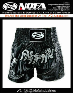 Pantalones cortos de boxeo para hombre Muay Thai para mujer y niño, ropa de artes marciales Sanda bordada, gimnasio, jaula, Lucha, pantalones de entrenamiento de Kickboxing - Product Image 2