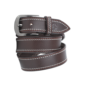 Ceinture de créateur en cuir véritable à 100 % avec boucle à ardillon en acier inoxydable/laiton/alliage, logo personnalisable, prix de gros - Product Image 6