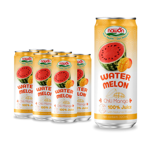 Jus de pastèque 100% pur avec fruits de la passion, boisson saine, fabricant de jus de fruits OEM, marque privée, échantillon gratuit, faible MOQ - Product Image 3