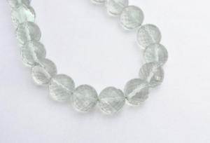 ลูกปัดอเมทิสต์สีเขียวธรรมชาติทรงเหลี่ยม 1 เส้น พลอยแท้ ขนาด 10 มม. 1 เส้น สำหรับทำเครื่องประดับชั้นดี - Product Image 6