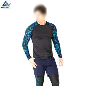 Camiseta de compresión personalizada para entrenamiento de MMA con diseño sublimado, ropa deportiva de secado rápido para adultos, camiseta de compresión para hombres. - Product Image 4