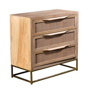 ลิ้นชักเก็บของไม้เนื้อแข็งหน้าอกเน้นสำหรับการจัดระเบียบบ้าน - Product Image 3