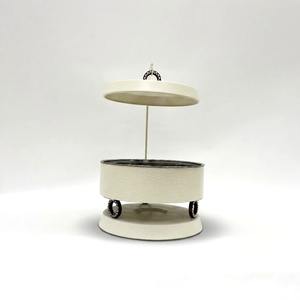 Plat chauffant rond en acier inoxydable antiadhésif de qualité supérieure, moderne et durable, avec couvercle, lavage à la main uniquement - Product Image 6