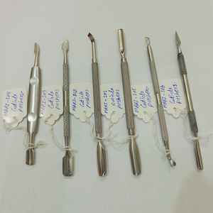 Poussoirs à cuticules MARI en acier inoxydable, outils ergonomiques pour retirer le vernis à ongles en gel, poussoirs à cuticules pour bébés, pour salons de beauté - Product Image 4