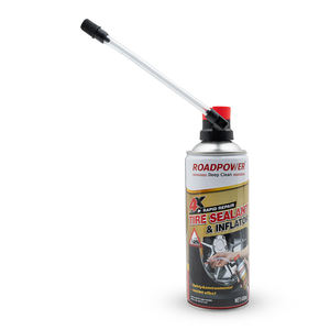 Roadpower 4X Tire Sealant, Inflator 450ml Rapid Repair Formula (RP-PO-229) Non-toxic And Eco-Friendly Formula - Product Image 2