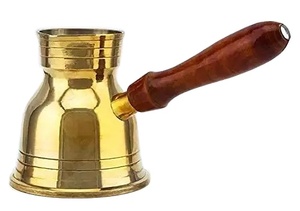 New Arrival <b>Coffee</b> Warmer For Kitchen Hotel Turkish <b>Coffee</b> <b>Pot</b> Silver & Gold Finishing Modern design <b>Metal</b> <b>Coffee</b> Server - Product Image 2