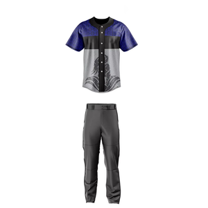 Vêtements de sport grande taille à prix avantageux, nouveau design, uniforme de baseball en polyester de haute qualité pour hommes, vente en ligne - Product Image 5