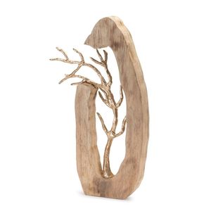 Centro de mesa decorativo de madera de gran calidad a un precio razonable para casas de campo y un toque decorativo cálido. - Product Image 3