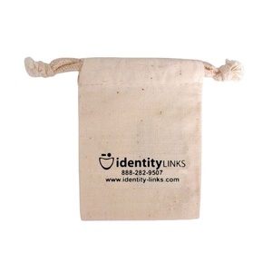 ถุงผ้าดิบแบบหูรูดพิมพ์ลายกำหนดเองถุงผ้าดิบพร้อมโลโก้นำกลับมาใช้ใหม่เป็นมิตรต่อสิ่งแวดล้อมผ้าฝ้ายออร์แกนิกขนาดใหญ่ช้อปปิ้ง - Product Image 1