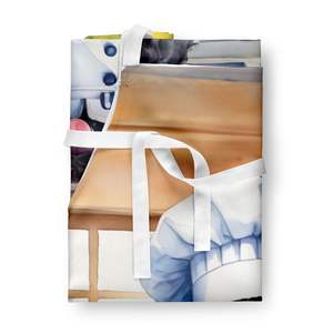 Curly-Coated Retriever Printed Large Multicolor Unisex <b>Apron</b> for Adults Kitchen <b>Cooking</b> Baking Gardening or Crafts Server - Product Image 3