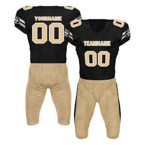 Uniforme de football américain à manches courtes pour hommes, taille plus, best-seller - Vente en gros, personnalisé, haute qualité - Product Image 5