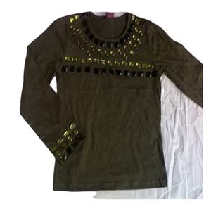 Camiseta de Verano para Niñas con Logotipo Personalizado de Alta Calidad, Impresión por Descarga, Lavado Enzimático, Manga Corta, Algodón, por Proveedor Indio - Product Image 3