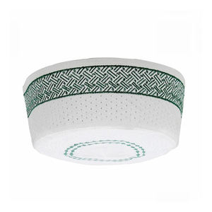 Gorro de Oración Musulmán al por Mayor de Alta Calidad, Gorro Kufi Islámico de Algodón Liso con Diseño Personalizado para Hombre, Servicio OEM - Product Image 6