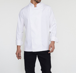 เสื้อเชฟแขนยาวสำหรับร้านอาหาร ร้านเบเกอรี่ แบบ unisex ขายส่ง ระบายอากาศได้ดี ติดกระดุมแถวเดียว - Product Image 2