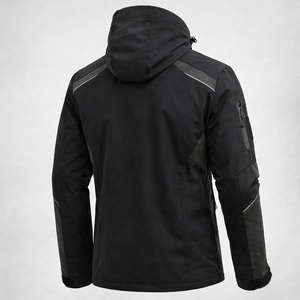 Veste Softshell Imperméable et Coupe-Vent pour Hommes en Spandex/Polyester, Idéale pour la Randonnée et les Vêtements de Travail en Plein Air - Product Image 5