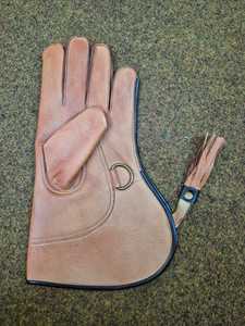 Gants de fauconnerie personnalisés OEM ODM, haute qualité, prix d'usine, gants de protection en cuir durables, fabricant - Product Image 1