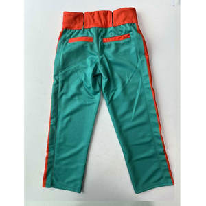 กางเกงเบสบอลผู้ชายแบบใหม่ ดีไซน์ทันสมัย กำลังฮิต/กางเกงเบสบอลไซส์ใหญ่ กางเกงซอฟต์บอล สีดำ ขายส่ง รับสั่งทำ - Product Image 2