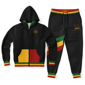 Conjunto Deportivo Casual de Invierno para Hombre, 100% Algodón de Alta Calidad |   Corte Regular, Diseño Sólido y Ecológico |   Secado Rápido y Transpirable - Product Image 2
