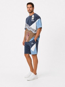 Conjunto Casual Ligero de Verano para Hombre, Camisa y Pantalones Cortos a Juego, Atuendo Transpirable y Cómodo, Servicio OEM, Mejor Calidad - Product Image 4
