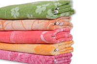 White 100% Cotton Terry Woven Bath Towels Medium Weight Moisture Absorbent Plain Solids Hotel Spa Use