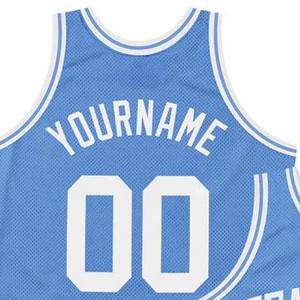 Maillot de sport antibactérien 100% polyester, grande taille, séchage rapide, avec impression par sublimation à transfert thermique, nom et numéro d'équipe personnalisés - Product Image 4