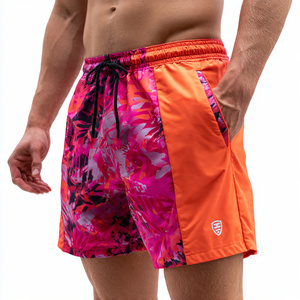 High Quality Sublimation Training Shorts Men Sportswear Printed <b>Trainer</b> Shorts Men's Drawstring Waist Summer Training Shorts Men - Product Image 1