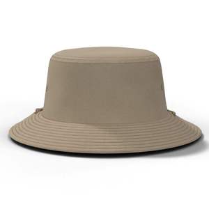 Sombrero de pescador unisex con logotipo personalizado, color sólido, poliéster/algodón, con ojales, para exteriores, primavera/verano - Product Image 5