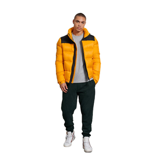 2026 Wholesale Custom Hooded Puffer Jacket Shiny <b>Quilted</b> Padded Coat Warm Outwear <b>Winter</b> Long sleeve Puffers Jackets for Boys - Product Image 4